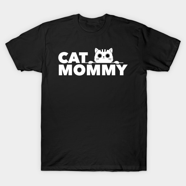 Cat Mom Cute Gift Cat Owner T-Shirt by Trippycollage